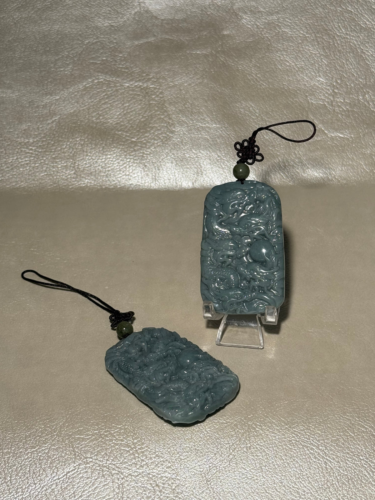 Jade Dragon Medallion