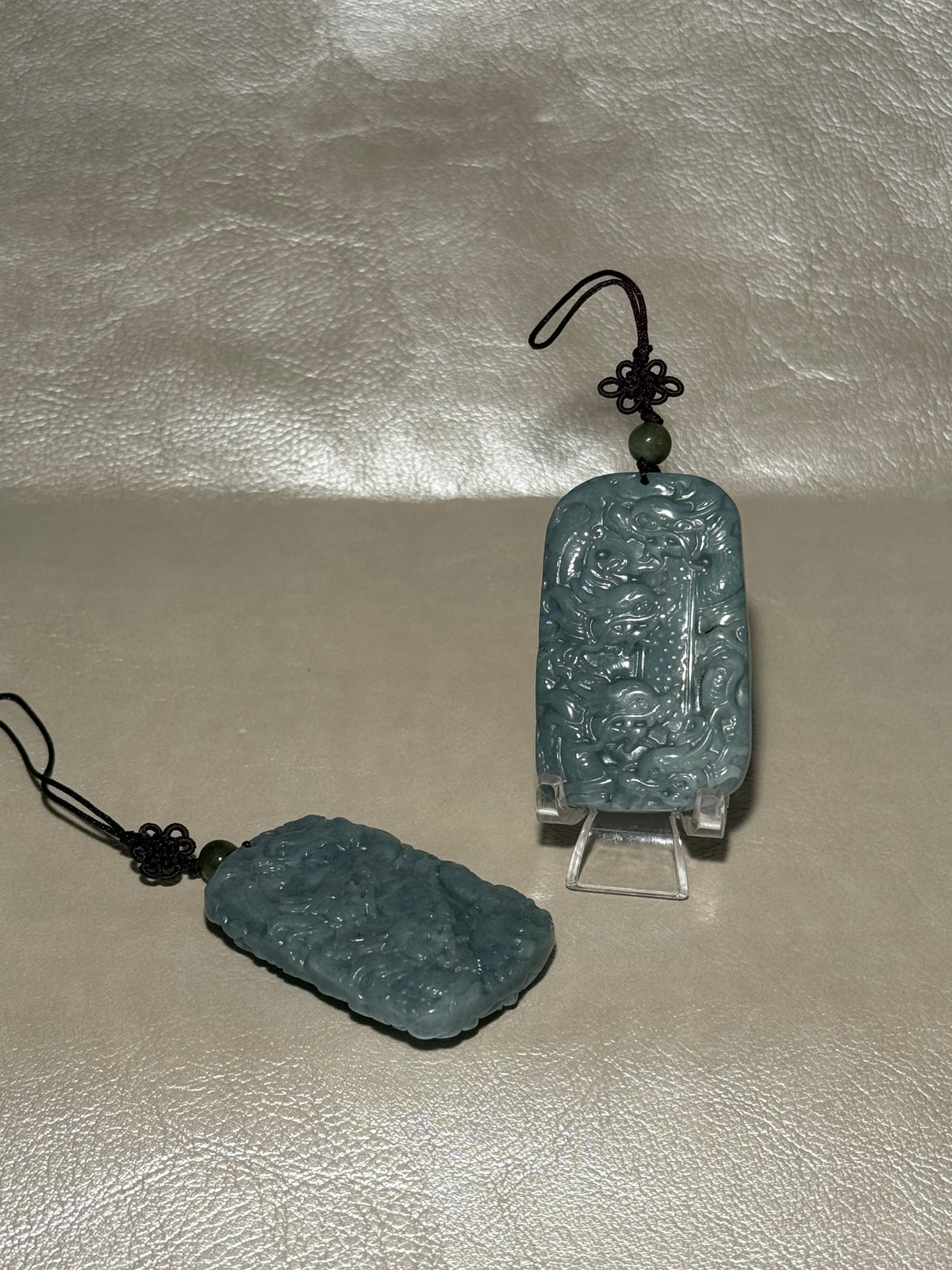 Jade Dragon Medallion